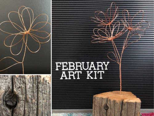 Wire Flower At-Home Art Kit Image