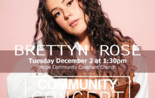 Brettyn Rose Community Concert