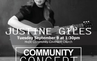Justine Giles Community Concert